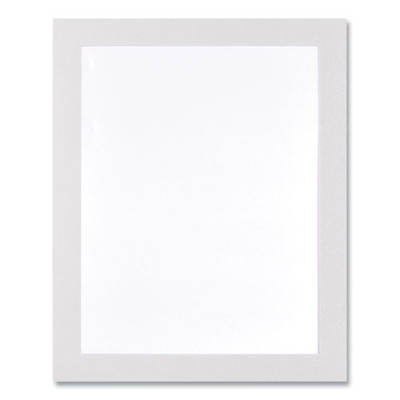 Self Adhesive Sign Holders, 10.5 X 13, Clear With White Border, 2/pack Self Adhesive Sign Holders, 10.5 X 13, Clear With White Border, 2/pack
