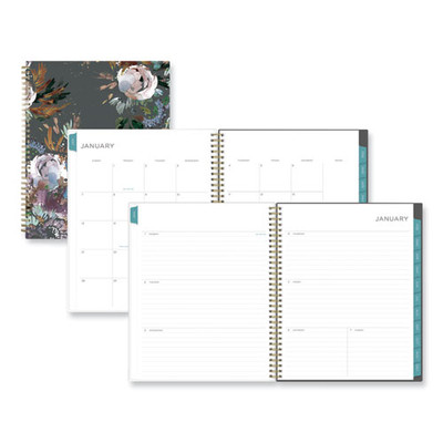 Kelly Ventura Midnight Garden Weekly/monthly Planner, Floral Artwork, 11 X 8.5, Multicolor Cover, 12-month (jan To Dec): 2024 Kelly Ventura Midnight Garden Weekly/monthly Planner, Floral Artwork, 11 X 8.5, Multicolor Cover, 12-month (jan To Dec): 2024