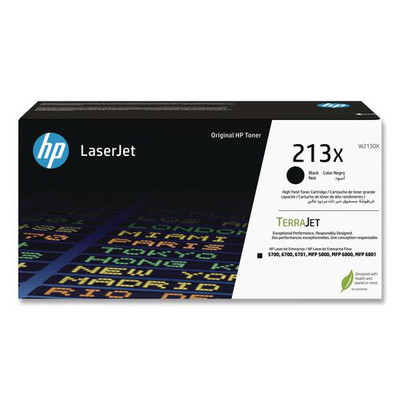Hp 213x (w2130x) High-yield Black Original Laserjet Toner Cartridge