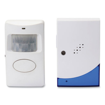 Visitor Arrival/departure Chime, Battery Operated, White Visitor Arrival/departure Chime, Battery Operated, White