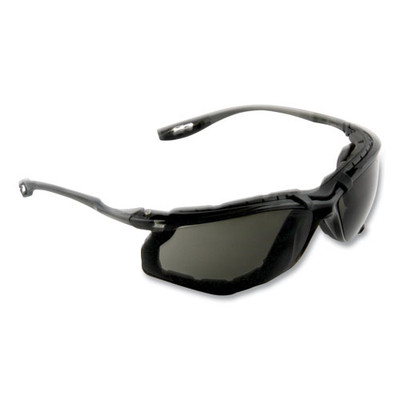 Virtua Ccs Protective Eyewear With Foam Gasket, Black/gray Plastic Frame, Gray Polycarbonate Lens Virtua Ccs Protective Eyewear With Foam Gasket, Black/gray Plastic Frame, Gray Polycarbonate Lens