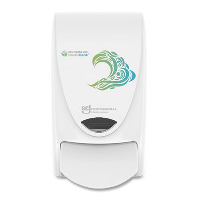 Proline Wave Manual Soap Dispenser, 1 L, 4.9 X 4.6 X 9.2, White, 15/carton Proline Wave Manual Soap Dispenser, 1 L, 4.9 X 4.6 X 9.2, White, 15/carton