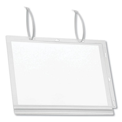 Water Resistant Sign Holder Pockets With Cable Ties, 8.5 X 11, Clear Frame, 5/pack Water Resistant Sign Holder Pockets With Cable Ties, 8.5 X 11, Clear Frame, 5/pack