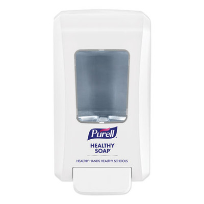 Fmx-20 Soap Push-style Dispenser, 2,000 Ml, 4.68 X 6.5 X 11.66, For K-12 Schools, White, 6/carton Fmx-20 Soap Push-style Dispenser, 2,000 Ml, 4.68 X 6.5 X 11.66, For K-12 Schools, White, 6/carton
