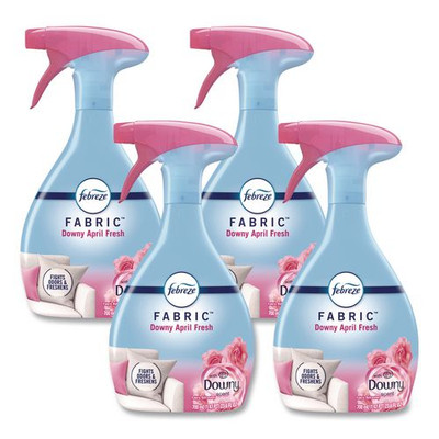Fabric Refresher/odor Eliminator, Downy April Fresh, 23.6 Oz Spray Bottle, 4/carton
