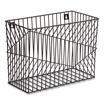 Vena Hanging File Basket, Letter Size, 6.85" Long, Black Vena Hanging File Basket, Letter Size, 6.85" Long, Black
