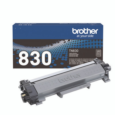 Tn830 Toner, 1,200 Page-yield, Black Tn830 Toner, 1,200 Page-yield, Black