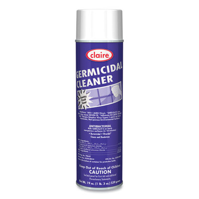Germicidal Cleaner, Country Fresh Scent, 19 Oz Aerosol Spray, 12/carton