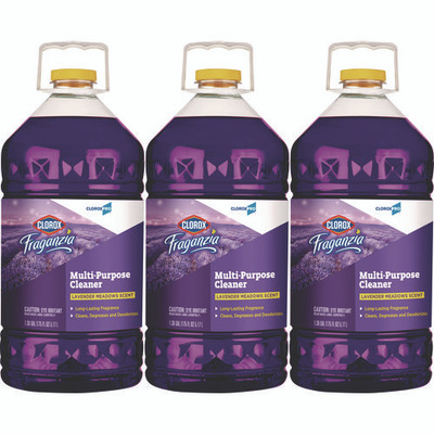 Cloroxpro Fraganzia Multi-purpose Cleaner Concentrate, Lavender Meadows Scent, 175 Oz Bottle, 3/carton Cloroxpro Fraganzia Multi-purpose Cleaner Concentrate, Lavender Meadows Scent, 175 Oz Bottle, 3/carton