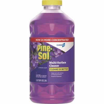Cloroxpro Multi-surface Cleaner Concentrated, Lavender Clean Scent, 80 Oz Bottle Cloroxpro Multi-surface Cleaner Concentrated, Lavender Clean Scent, 80 Oz Bottle