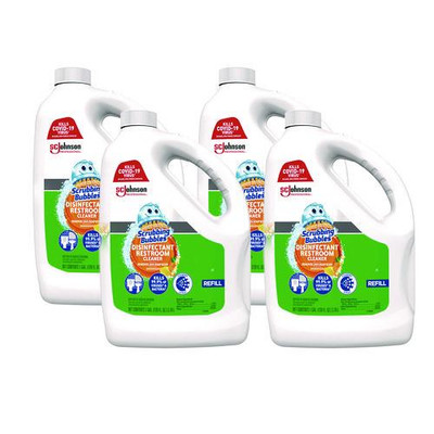 Disinfectant Restroom Cleaner, Fresh Scent, 1 Gal Bottle, 4/carton