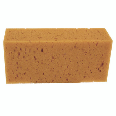 Fixi-clamp Sponge, 3.75" X 8.5" X 2.75" Thick, Yellow Fixi-clamp Sponge, 3.75" X 8.5" X 2.75" Thick, Yellow
