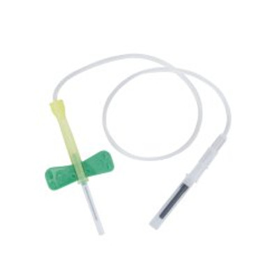 McKesson Prevent® G Blood Collection Set 21 Gauge 3/4 Inch Needle Length Safety Needle 12 Inch Tubing Sterile McKesson Prevent® G Blood Collection Set 21 Gauge 3/4 Inch Needle Length Safety Needle 12 Inch Tubing Sterile