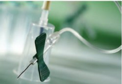 VACUETTE® Blood Collection Set 23 Gauge 3/4 Inch Needle Length Safety Needle 7-1/2 Inch Tubing Sterile