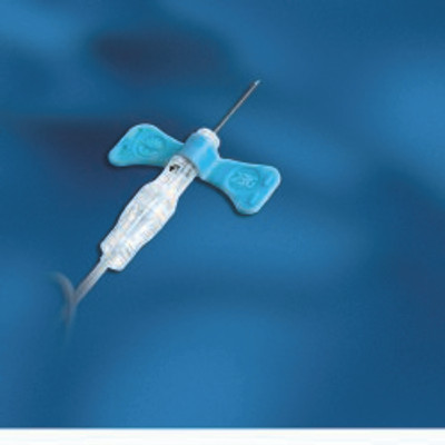 BD Vacutainer® Push Button Blood Collection Set 21 Gauge 3/4 Inch Needle Length Safety Needle 12 Inch Tubing Sterile