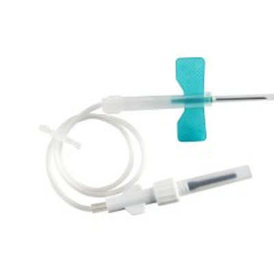 K-Shield® Advantage Blood Collection Set 21 Gauge 3/4 Inch Needle Length Safety Needle 12 Inch Tubing Sterile K-Shield® Advantage Blood Collection Set 21 Gauge 3/4 Inch Needle Length Safety Needle 12 Inch Tubing Sterile