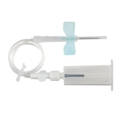 K-Shield® Advantage Blood Collection Set with Holder 23 Gauge 3/4 Inch Needle Length Safety Needle 12 Inch Tubing Sterile K-Shield® Advantage Blood Collection Set with Holder 23 Gauge 3/4 Inch Needle Length Safety Needle 12 Inch Tubing Sterile