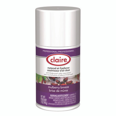 Metered Air Freshener, Mulberry Scent, 7 Oz Aerosol Spray, 12/carton Metered Air Freshener, Mulberry Scent, 7 Oz Aerosol Spray, 12/carton