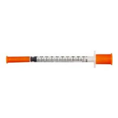 Standard Insulin Syringe with Needle EasyTouch 1 mL 1/2 Inch 27 Gauge NonSafety Thin Wall Standard Insulin Syringe with Needle EasyTouch 1 mL 1/2 Inch 27 Gauge NonSafety Thin Wall
