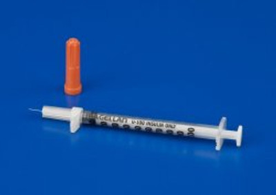 Safety Tuberculin Syringe with Needle Magellan 1 mL 1/2 Inch 27 Gauge Sliding Safety Needle Regular Wall Safety Tuberculin Syringe with Needle Magellan 1 mL 1/2 Inch 27 Gauge Sliding Safety Needle Regular Wall