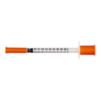 Standard Insulin Syringe with Needle EasyTouch 0.5 mL 1/2 Inch 27 Gauge NonSafety Thin Wall Standard Insulin Syringe with Needle EasyTouch 0.5 mL 1/2 Inch 27 Gauge NonSafety Thin Wall