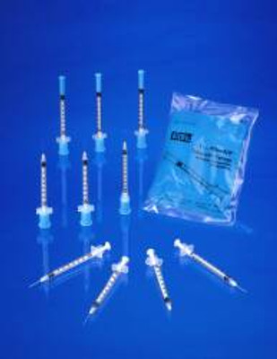Standard Tuberculin Syringe with Needle ExelInt® 1 mL 5/8 Inch 25 Gauge NonSafety Regular Wall