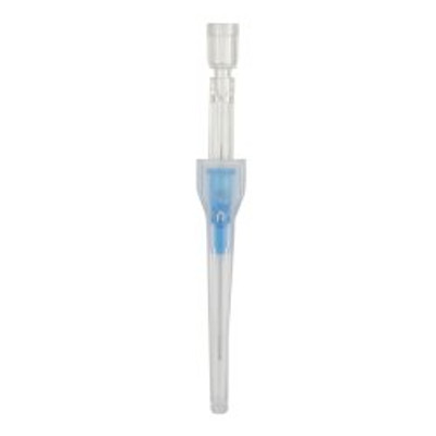 Peripheral IV Catheter Introcan Safety® 22 Gauge 1 Inch FEP Polymer Straight Hub Non Blood Control Passive Safety Peripheral IV Catheter Introcan Safety® 22 Gauge 1 Inch FEP Polymer Straight Hub Non Blood Control Passive Safety