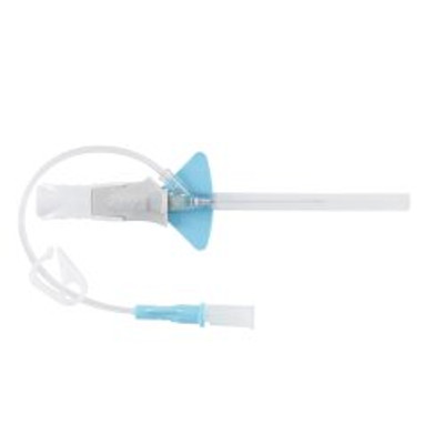 Closed IV Catheter Nexiva 22 Gauge 1 Inch Vialon Biomaterial Winged Hub Blood Control Closed IV Catheter Nexiva 22 Gauge 1 Inch Vialon Biomaterial Winged Hub Blood Control