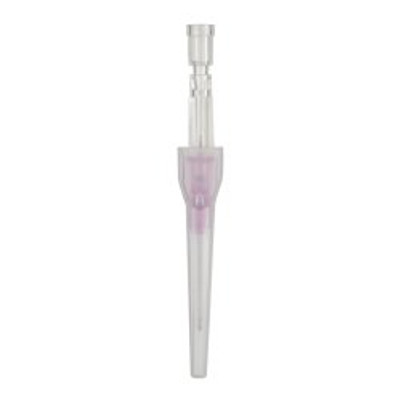 Peripheral IV Catheter Introcan Safety® 20 Gauge 1 Inch FEP Polymer Straight Hub Non Blood Control Passive Safety Peripheral IV Catheter Introcan Safety® 20 Gauge 1 Inch FEP Polymer Straight Hub Non Blood Control Passive Safety