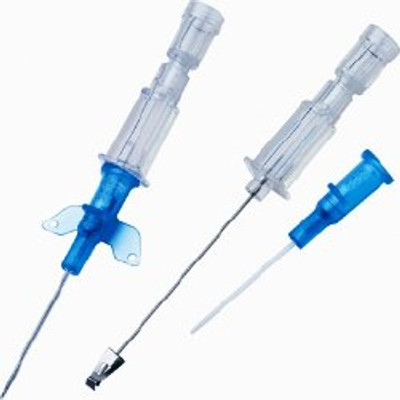 Peripheral IV Catheter Introcan Safety® 20 Gauge 1 Inch FEP Polymer Straight Hub Passive Safety Peripheral IV Catheter Introcan Safety® 20 Gauge 1 Inch FEP Polymer Straight Hub Passive Safety