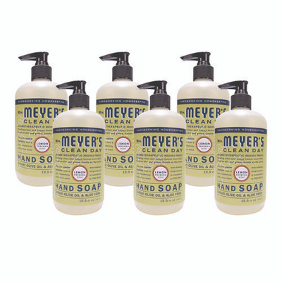 Clean Day Liquid Hand Soap, Lemon Scent, 12.5 Oz, 6/carton Clean Day Liquid Hand Soap, Lemon Scent, 12.5 Oz, 6/carton