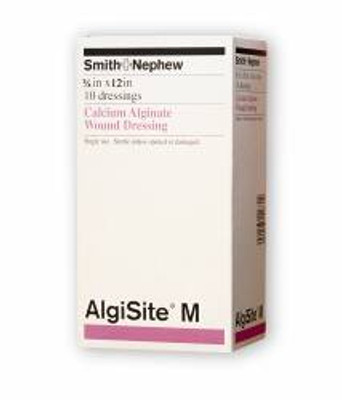 Alginate Dressing AlgiSite M 3/4 X 12 Inch Rectangle