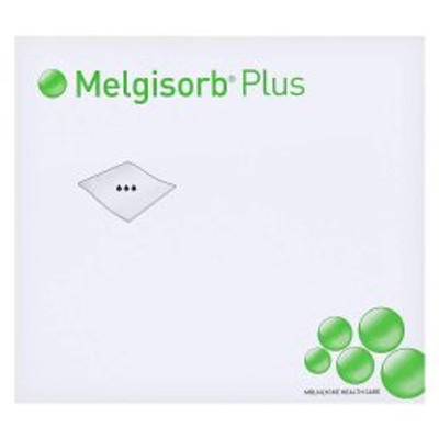 Alginate Dressing Melgisorb Plus 4 X 4 Inch Square