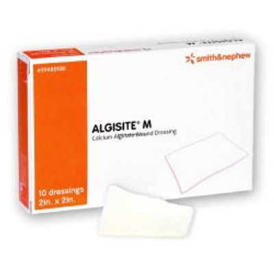 Alginate Dressing AlgiSite M 2 X 2 Inch Square