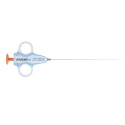 Biopsy Device with Coaxial Introducer Needle Temno Evolution 18 Gauge 15 cm Length Orange Four-sided Bevel Tip