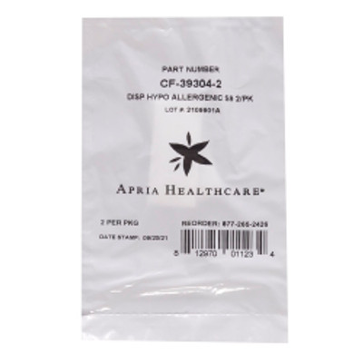 CPAP Filter Exceleron Medical Hypoallergenic / Ultrafine Disposable 2 per Pack White No Tab CPAP Filter Exceleron Medical Hypoallergenic / Ultrafine Disposable 2 per Pack White No Tab