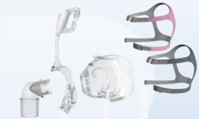 CPAP Mask Component CPAP Mask Kit Mirage FX for Her Nasal Style Standard Cushion Adult