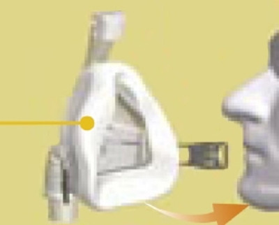 CPAP Mask Component CPAP Cushion FlexiFit 431 Full Face Style Medium Cushion