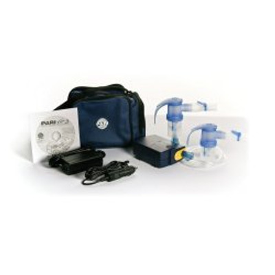 PARI Trek S Compressor Nebulizer System Small Volume Medication Cup Adult / Pediatric Mouthpiece Delivery