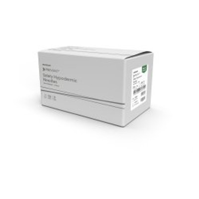 Safety Hypodermic Needle McKesson Prevent 1 Inch Length 22 Gauge Ultra Thin Wall Hinged Safety Needle Safety Hypodermic Needle McKesson Prevent 1 Inch Length 22 Gauge Ultra Thin Wall Hinged Safety Needle