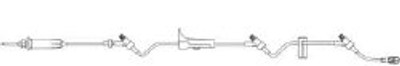 Primary IV Administration Set Caresite Gravity 3 Ports 15 Drops / mL Drip Rate Without Filter 112 Inch Tubing Solution Primary IV Administration Set Caresite Gravity 3 Ports 15 Drops / mL Drip Rate Without Filter 112 Inch Tubing Solution