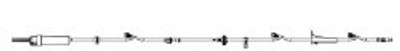 IV Pump Set Alaris Pump 3 Ports 20 Drops / mL Drip Rate Without Filter 126 Inch Tubing Solution IV Pump Set Alaris Pump 3 Ports 20 Drops / mL Drip Rate Without Filter 126 Inch Tubing Solution