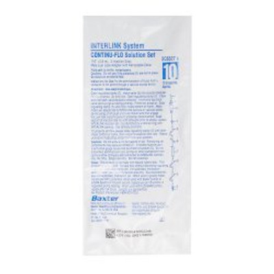 Primary IV Administration Set Interlink Gravity 3 Ports 10 Drops / mL Drip Rate Without Filter 110 Inch Tubing Solution Primary IV Administration Set Interlink Gravity 3 Ports 10 Drops / mL Drip Rate Without Filter 110 Inch Tubing Solution