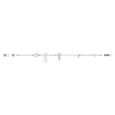 IV Pump Set Curlin Pump Without Ports 10, 15, 60 Drops / mL Drip Rate Without Filter 92 Inch Tubing Solution IV Pump Set Curlin Pump Without Ports 10, 15, 60 Drops / mL Drip Rate Without Filter 92 Inch Tubing Solution