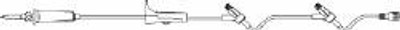 Primary IV Administration Set BBraun Gravity 2 Ports 15 Drops / mL Drip Rate Without Filter 84 Inch Tubing Solution Primary IV Administration Set BBraun Gravity 2 Ports 15 Drops / mL Drip Rate Without Filter 84 Inch Tubing Solution