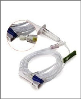 Primary IV Administration Set HealthFirst Gravity 2 Ports 15 Drops / mL Drip Rate Without Filter 84 Inch Tubing Solution Without Flow Regulator Primary IV Administration Set HealthFirst Gravity 2 Ports 15 Drops / mL Drip Rate Without Filter 84 Inch Tubing Solution Without Flow Regulator