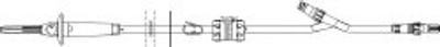 Primary IV Administration Set ICU Gravity Without Ports Without Filter 188 Inch Tubing Solution Flow Regulator Primary IV Administration Set ICU Gravity Without Ports Without Filter 188 Inch Tubing Solution Flow Regulator