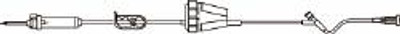 Primary IV Administration Set Rate Flow Gravity 1 Port 60 Drops / mL Drip Rate 15 Micron Filter 84 Inch Tubing Solution
