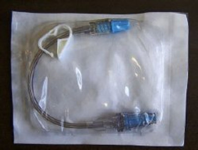 IV Extension Set Maxplus Clear Needle-Free Port 7 Inch Tubing Without Filter Sterile