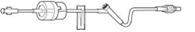 IV Extension Set Needle-Free Port Standard Bore 19 Inch Tubing Without Filter Sterile IV Extension Set Needle-Free Port Standard Bore 19 Inch Tubing Without Filter Sterile
